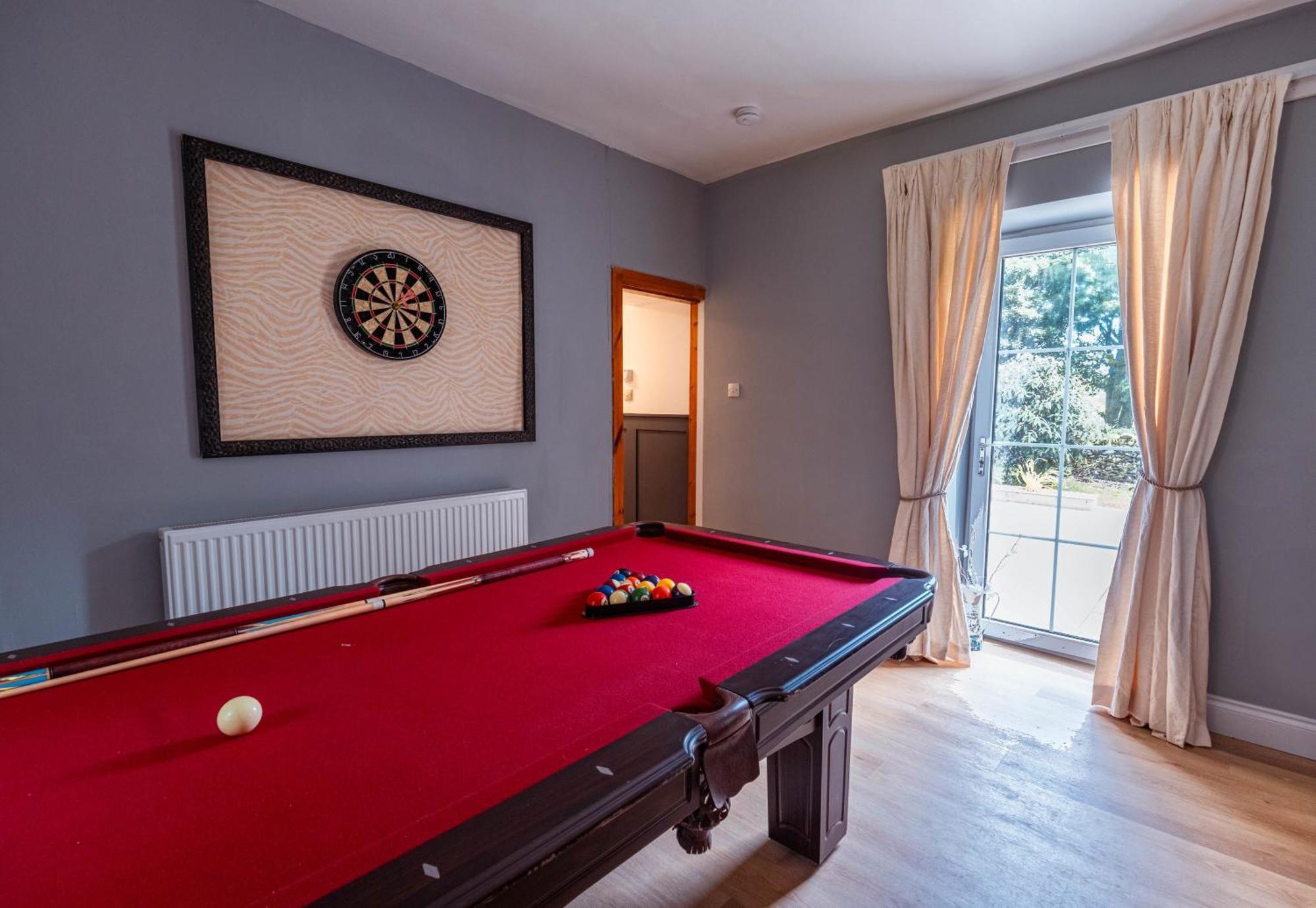 Large Country House With Garden, Outdoor Spa Area & Games Room With Hot Tub And Fire Pit Wigtown Exterior foto